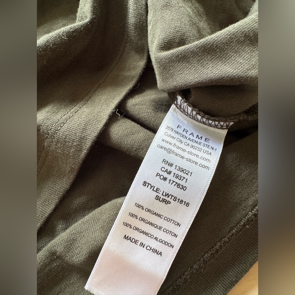 Frame The Drape Tee - Picture 4 of 4